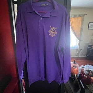 Ralph Lauren Purple Polo Shirt for Men